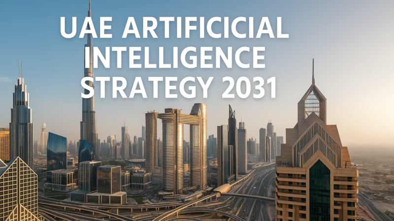 Stratégie IA 2031 des UAE
