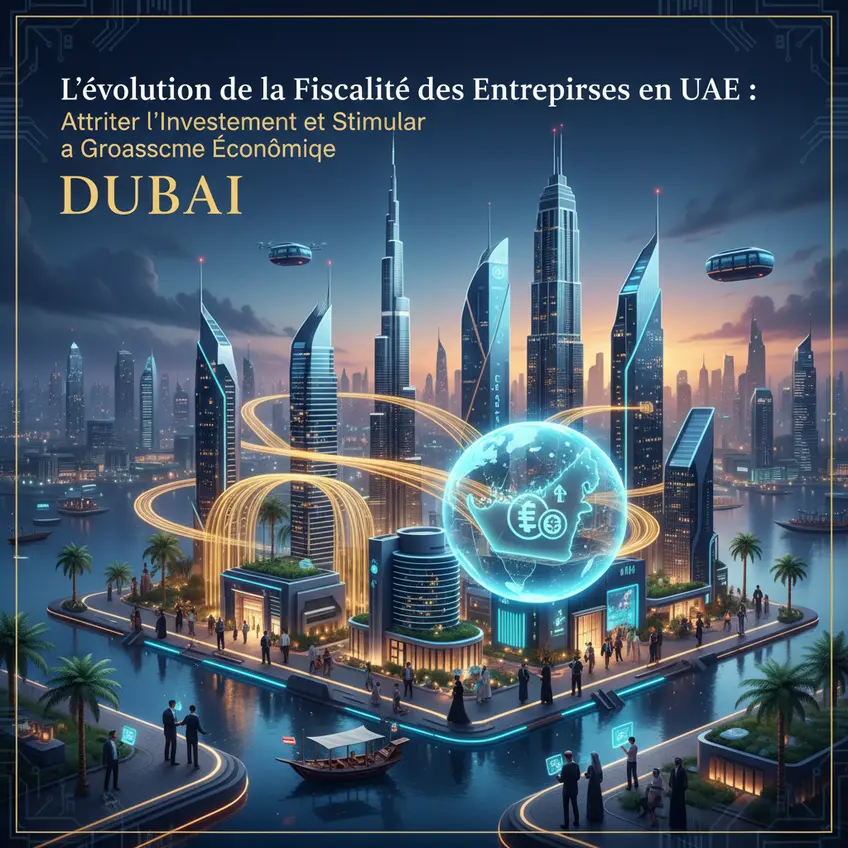 Illustration of common tax mistakes and optimization strategies in the UAE.
