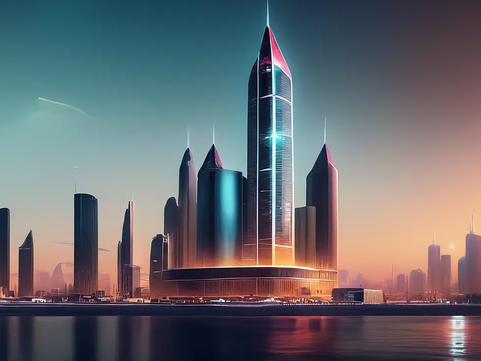 A graphic illustrating the interconnectedness of digital financial systems and global currency flows, representing the impact of CBDCs on the UAE economy.
