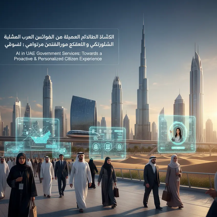 تطبيق الذكاء الاصطناعي في الخدمات الحكومية في الإمارات