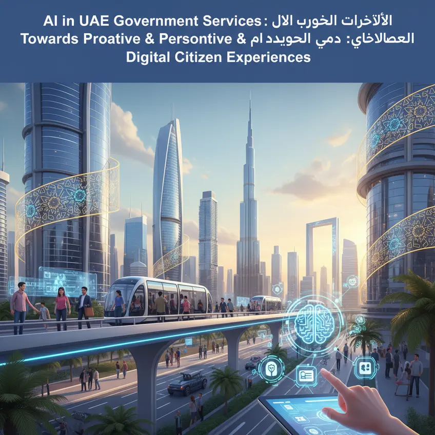 تطبيقات الذكاء الاصطناعي في الخدمات الحكومية الإماراتية