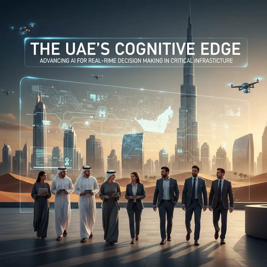 Advanced AI systems monitoring critical infrastructure in Dubai