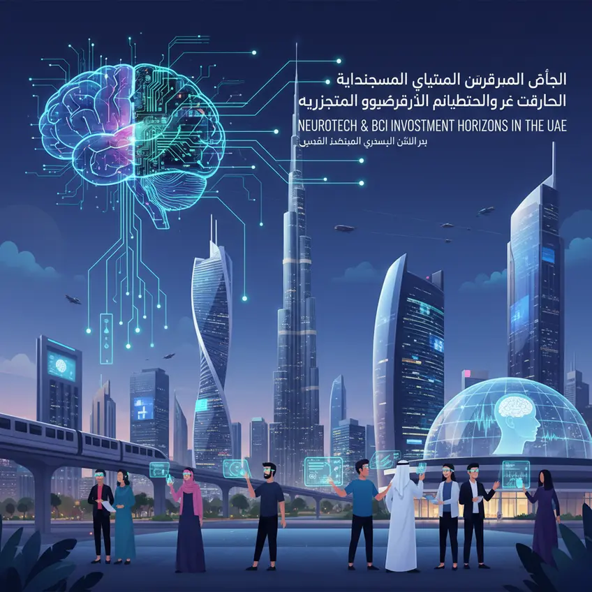 فريق من الباحثين يعملون على تطوير واجهة دماغ وحاسوب، يرمز إلى التعاون والابتكار في مجال تقنيات الأعصاب.