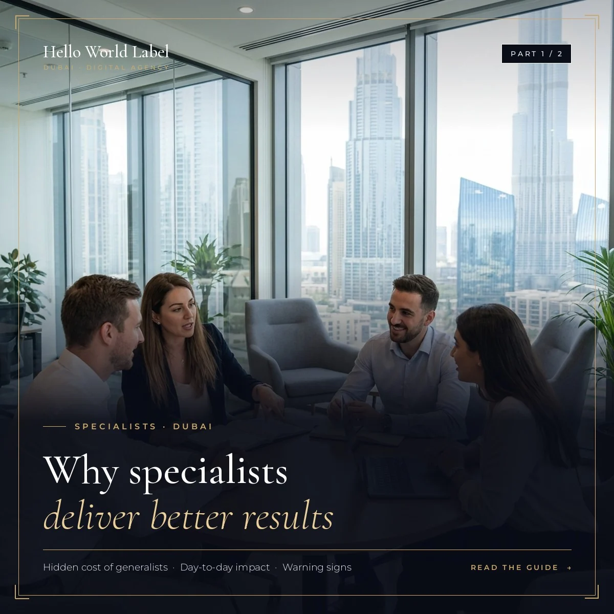 Why Choose a Specialised Services Company in Dubai (Part 1)
