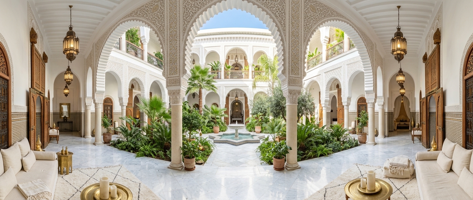 Luxury beach resort Dubai